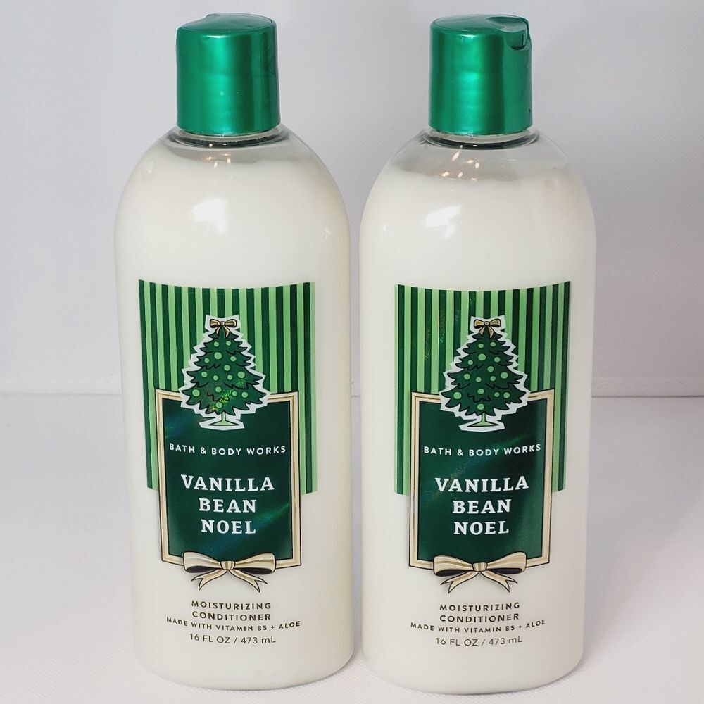 BBW Vanilla Bean Noel VBN Moisturizing Conditioner Winter 2025 Set of 2 New OOS